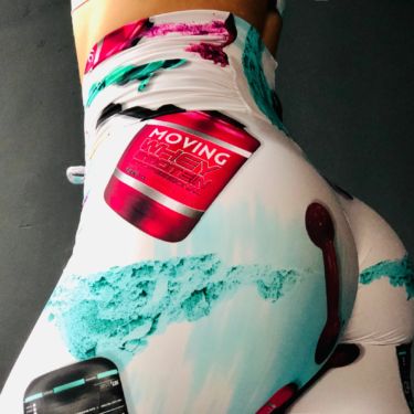 Legging Cós Drapeado Whey Exclusiva