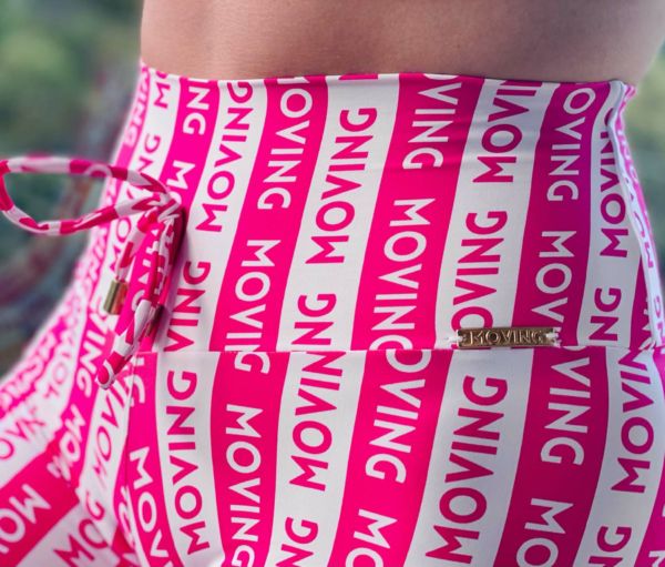 Legging Bolsinho Empina Bumbum Moving Brand Pink Exclusiva