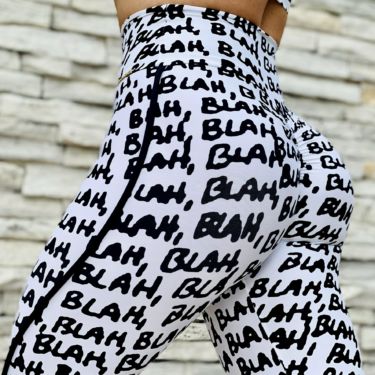 Legging Recorte Empina Bumbum Bla Bla Bla Exclusiva