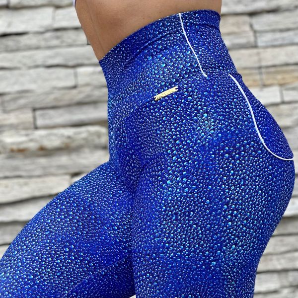 Legging Bolsinho Empina Bumbum Blue Rain Exclusiva - Image 2