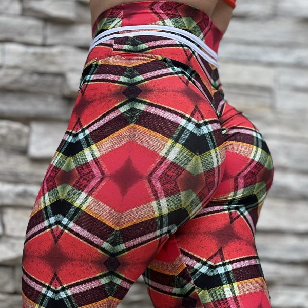 Legging Empina Bumbum Tartan Exclusiva