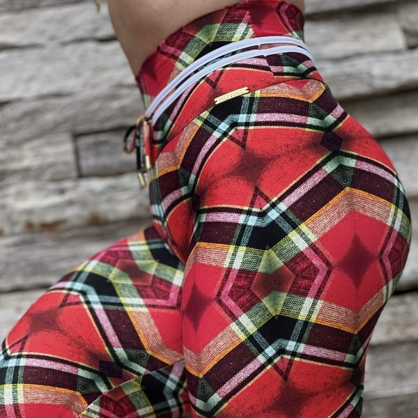 Legging Empina Bumbum Tartan Exclusiva - Image 2