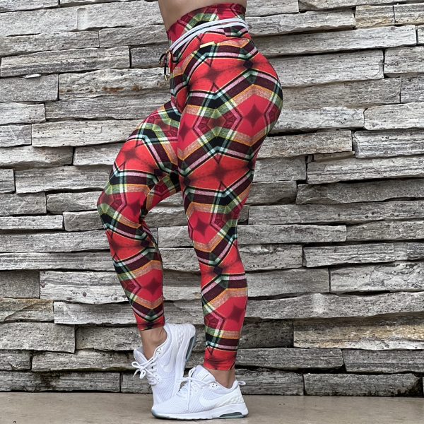 Legging Empina Bumbum Tartan Exclusiva - Image 4