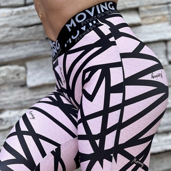 Legging Hit Comum Tech Rosê Exclusiva