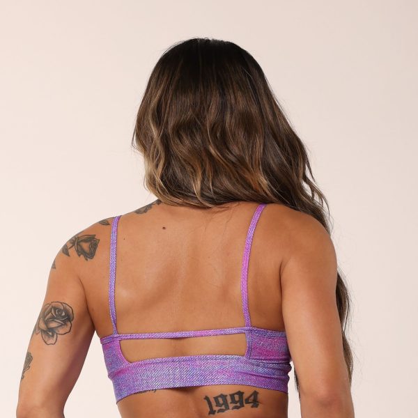 TOP STRAPPY JEANS COOL LILAC EXCLUSIVO - Image 3