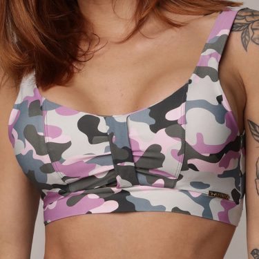 TOP RAVENA MILITAR ROSA EXCLUSIVO