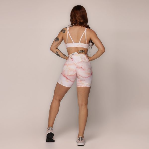 SHORT TRAVEL EMPINA BUMBUM QUARTZO ROSA EXCLUSIVO - Image 4