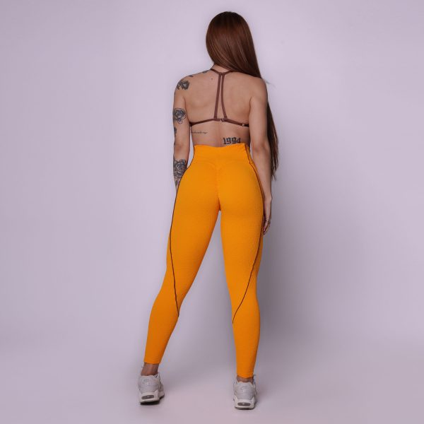 LEGGING HOPE EMPINA BUMBUM JACQUARD FLUFFY SUNSET - Image 7