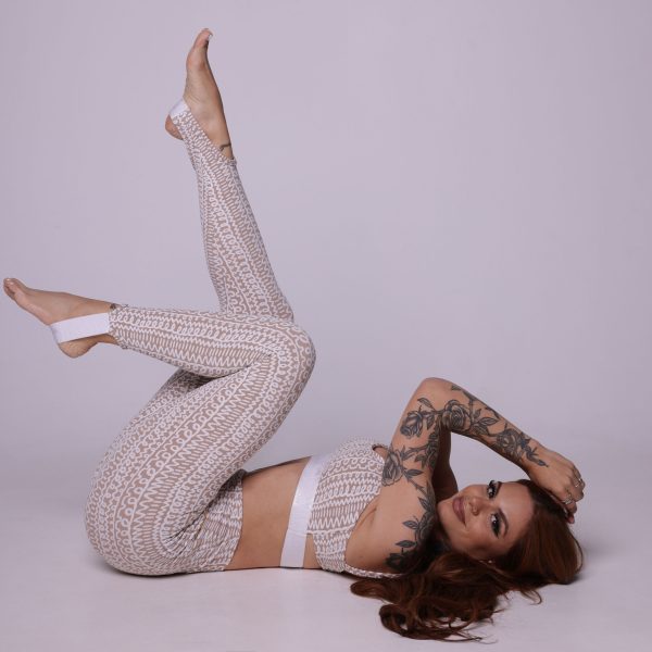 LEGGING NAMASTÊ JACQUARD MILKSHAKE - Image 3