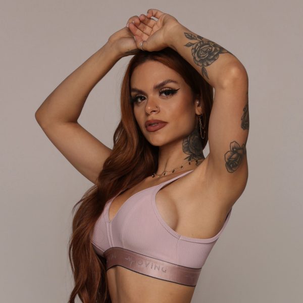 TOP MILANO JACQUARD CANELADO ROSA SECO - Image 4
