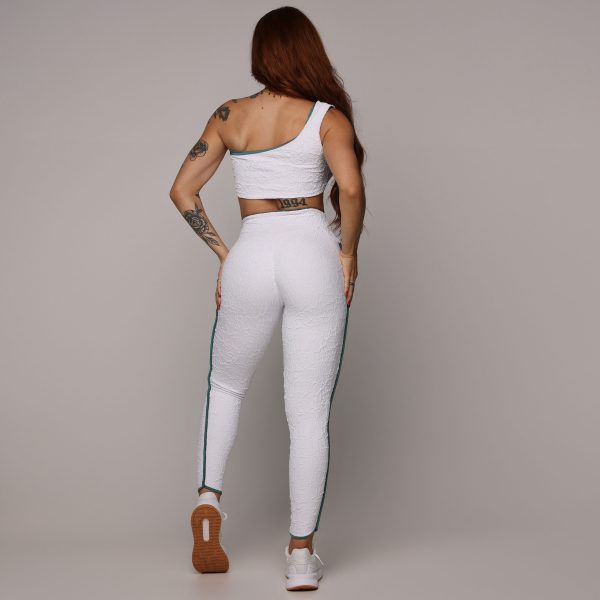 LEGGING LIVE EMPINA BUMBUM JACQUARD PERLÊ BRANCO - Image 7