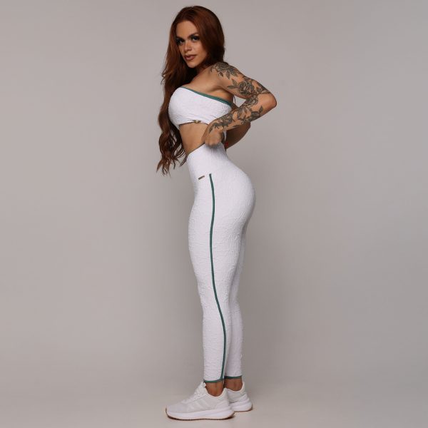 LEGGING LIVE EMPINA BUMBUM JACQUARD PERLÊ BRANCO - Image 9