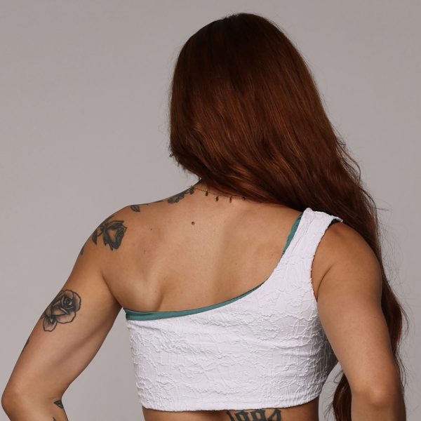TOP DUPLA FACE JACQUARD PERLÊ BRANCO - Image 3
