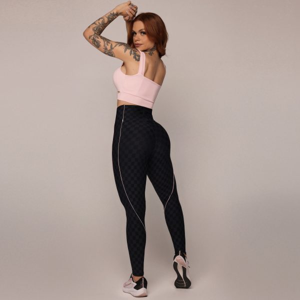 LEGGING HOPE JACQUARD XEQUE-MATE PRETO - Image 8