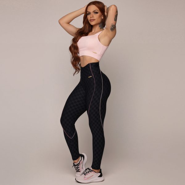 LEGGING HOPE JACQUARD XEQUE-MATE PRETO - Image 9