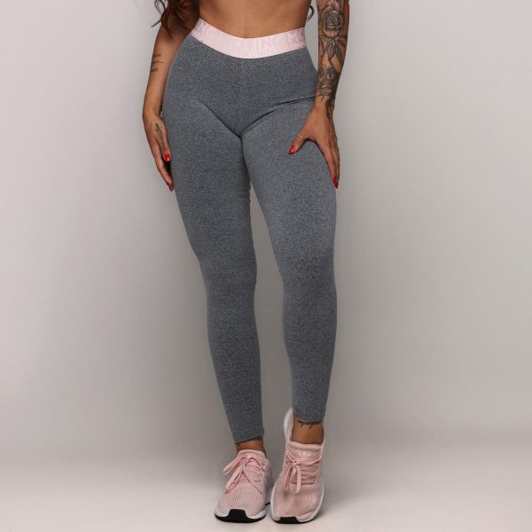 LEGGING ÉPIC MESCLA COM ELÁSTICO BLUSH - Image 3