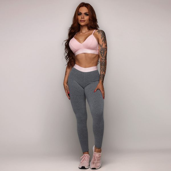 LEGGING ÉPIC MESCLA COM ELÁSTICO BLUSH - Image 4