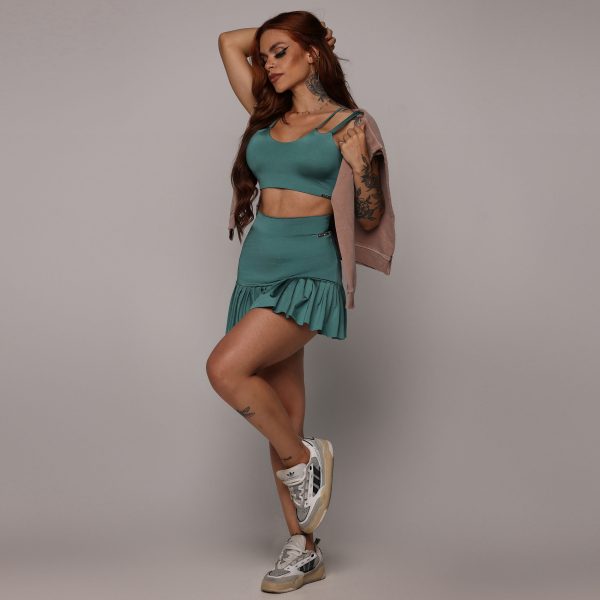 SHORT-SAIA MUST HAVE VERDE LAGUNA - Image 4