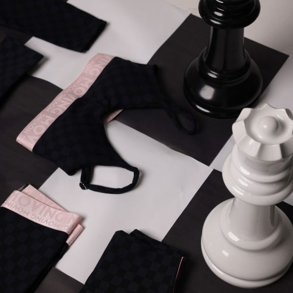 TOP DENVER JACQUARD XEQUE-MATE PRETO - Image 7