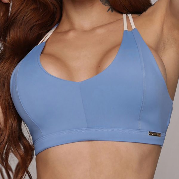 TOP QUEBEC AZUL CELESTE