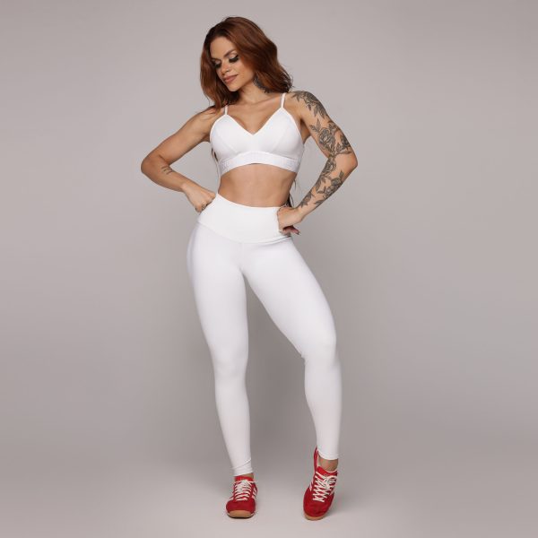 LEGGING EMPINA BUMBUM BRANCO AVELUDADO ZERO TRANSPARÊNCIA - Image 6