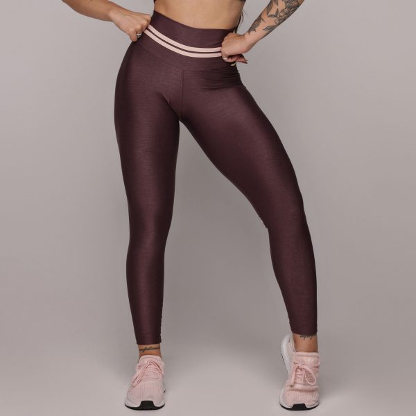 LEGGING EMPINA BUMBUM GLOSSY AÇAÍ - Image 3