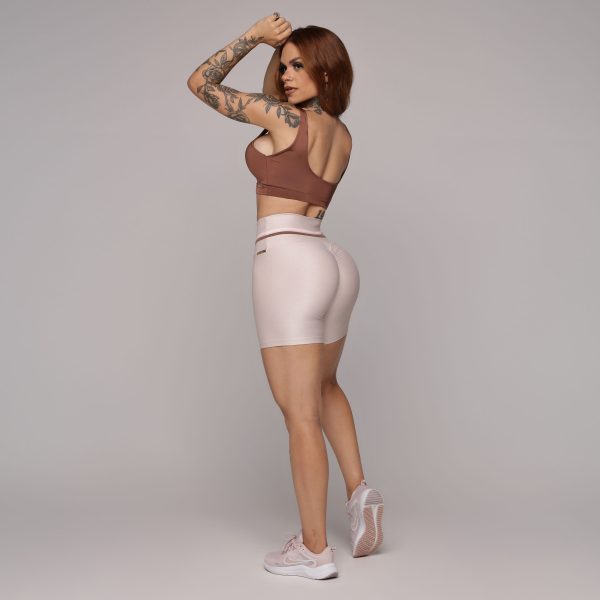 SHORT EMPINA BUMBUM GLOSSY BLUSH - Image 7