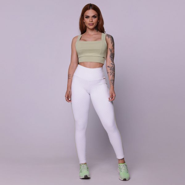 LEGGING JUMP JACQUARD BEEHIVE PEARL - Image 4