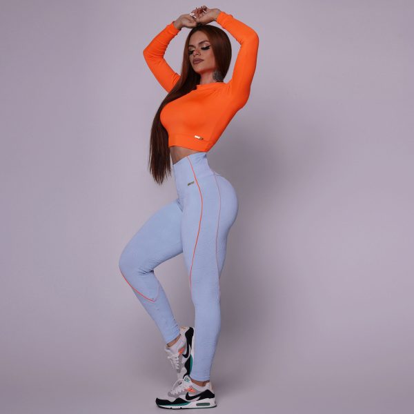 LEGGING HOPE JACQUARD ROUND CÉU AZUL - Image 9