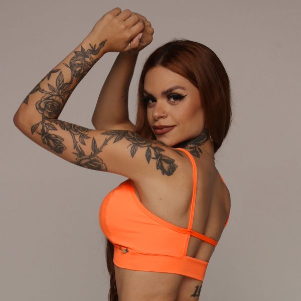 TOP SHAPE LARANJA NEON - Imagem 2