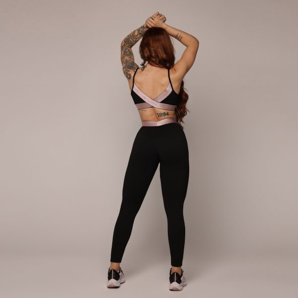 LEGGING ÉPIC JACQUARD FLUFFY BLACK - Imagem 5