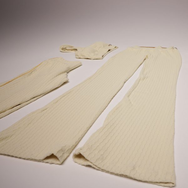 CALÇA FLARE JACQUARD SAVOIR BAUNILHA - Imagem 6