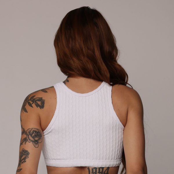 TOP TORINO JACQUARD SAVOIR BRANCO - Imagem 2