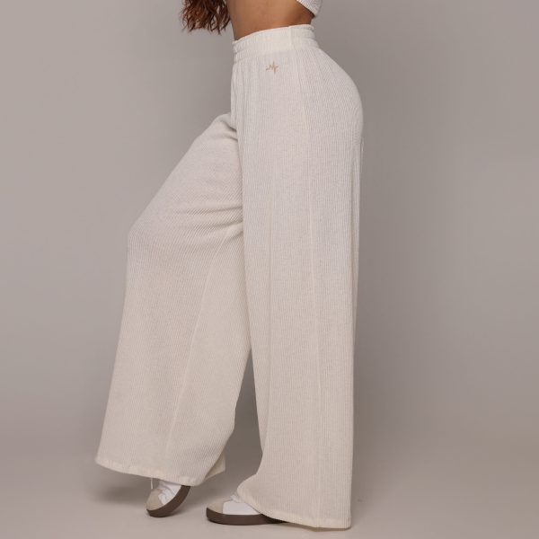 CALÇA PANTALONA CANELADO OFF WHITE - Imagem 2