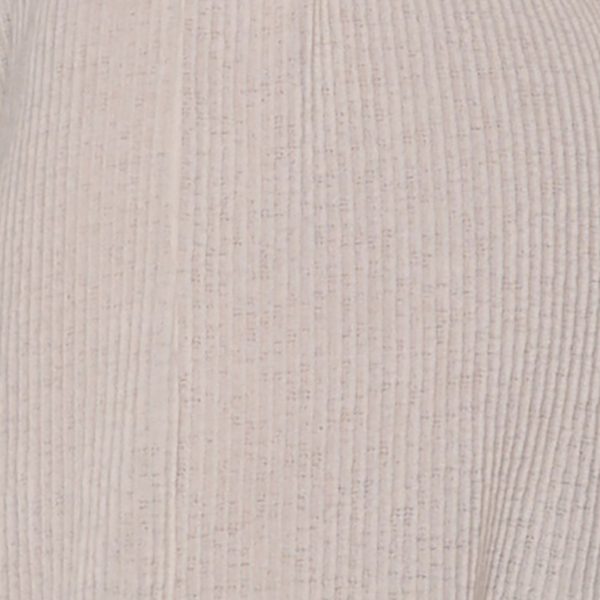 CROPPED CARMEL CANELADO OFF WHITE