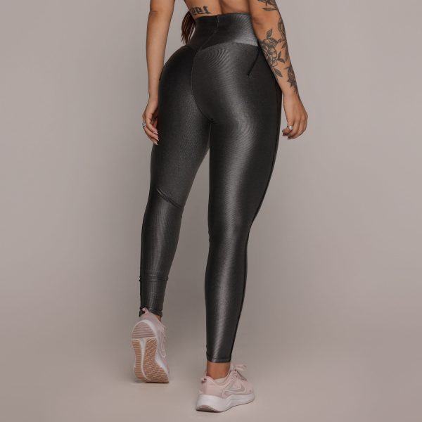 LEGGING VISION GLOSSY GRAFITE - Imagem 3