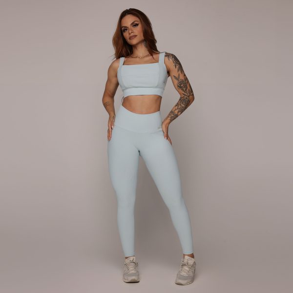 TOP IRIS JACQUARD CANELADO AZUL SERENITY - Imagem 5