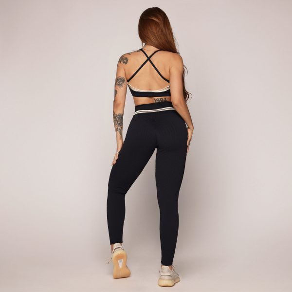 LEGGING EMPINA BUMBUM JACQUARD SAVOIR PRETO - Imagem 5