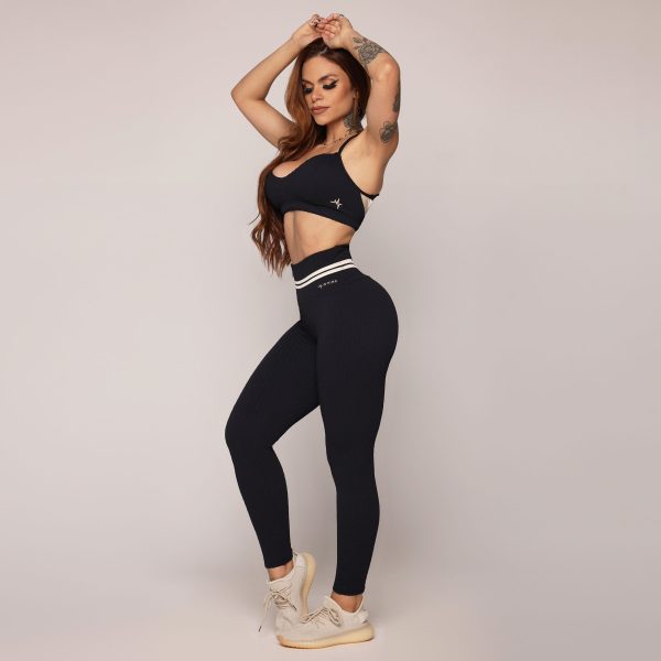 LEGGING EMPINA BUMBUM JACQUARD SAVOIR PRETO - Imagem 6
