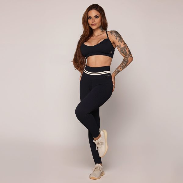 LEGGING EMPINA BUMBUM JACQUARD SAVOIR PRETO - Imagem 7