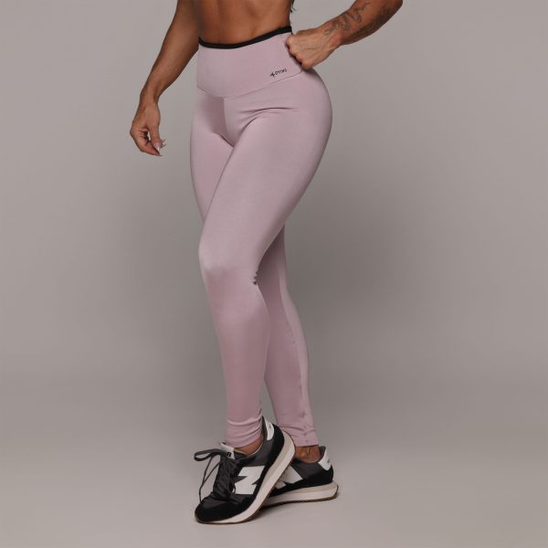 LEGGING BICOLOR EMPINA BUMBUM BLACKOUT GLOSS ROSÊ - Imagem 2