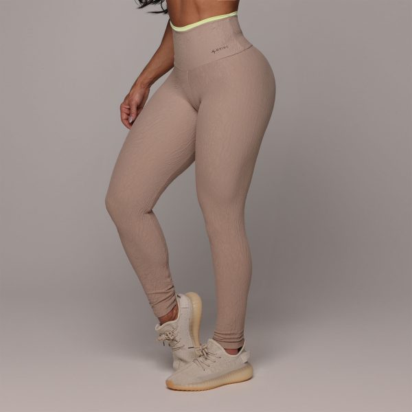 LEGGING HEART JACQUARD DUNAS NUDE - Imagem 2