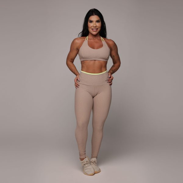 LEGGING HEART JACQUARD DUNAS NUDE - Imagem 4