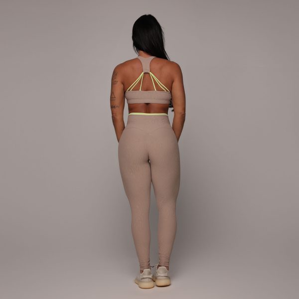 LEGGING HEART JACQUARD DUNAS NUDE - Imagem 5