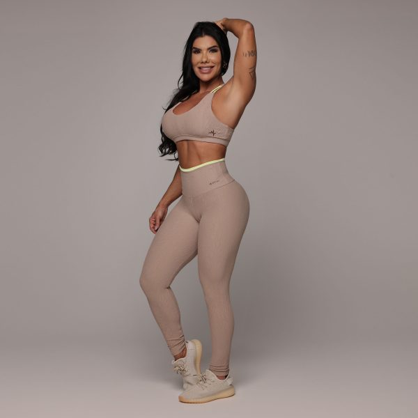 LEGGING HEART JACQUARD DUNAS NUDE - Imagem 6