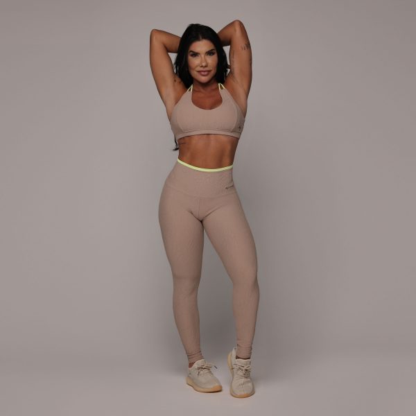 LEGGING HEART JACQUARD DUNAS NUDE - Imagem 7