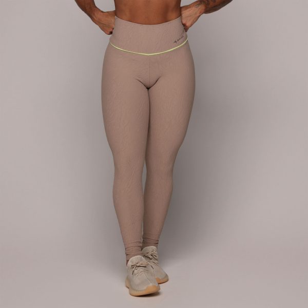 LEGGING WALK EMPINA BUMBUM JACQUARD DUNAS NUDE - Imagem 3