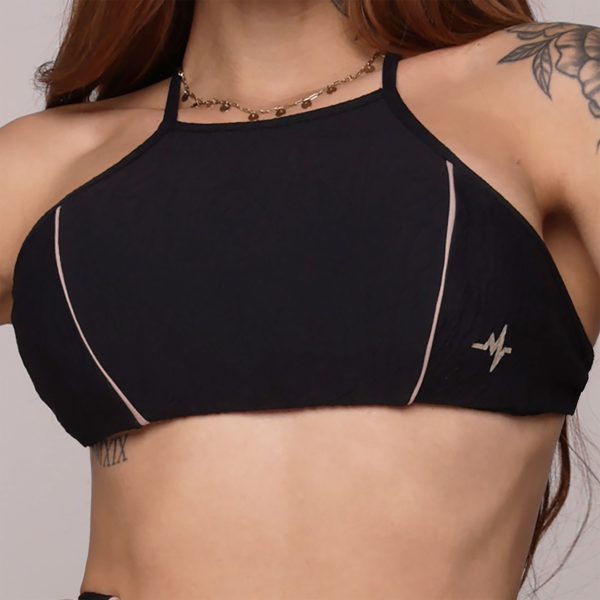 TOP EMOTION JACQUARD DUNAS PRETO