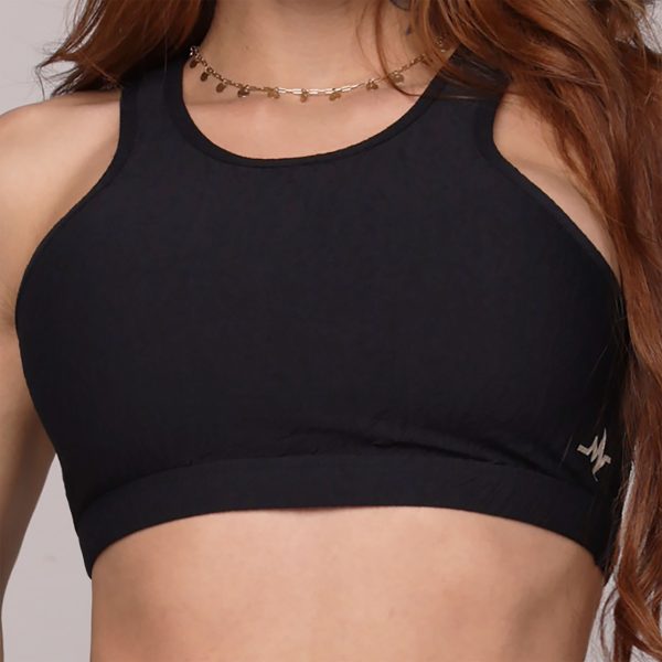 TOP TORINO JACQUARD DUNAS PRETO