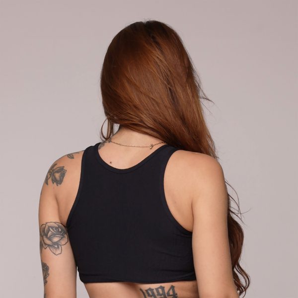 TOP TORINO JACQUARD DUNAS PRETO - Imagem 2
